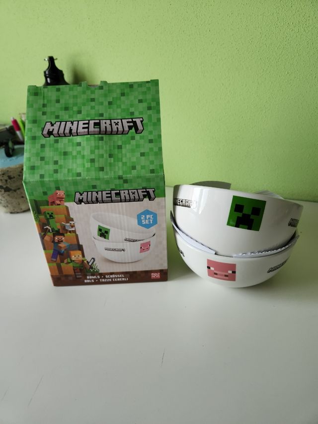 Ciotole Minecraft - 2 pezzi