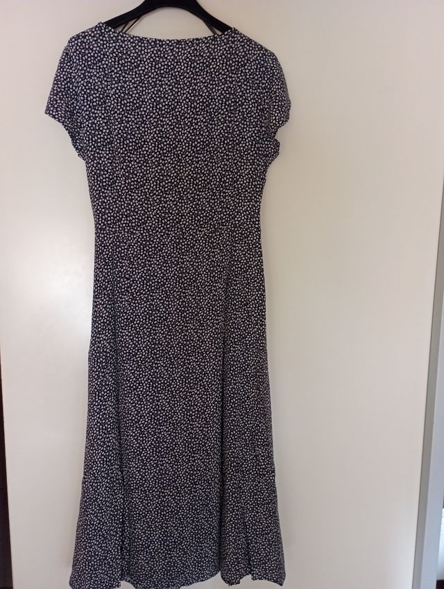 Vestito lungo stampa fiori