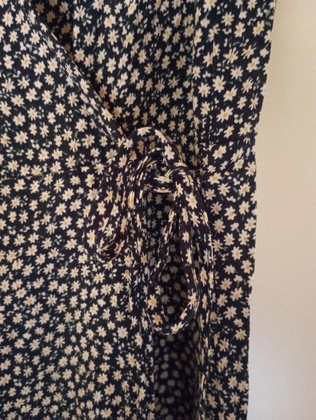 Vestito lungo stampa fiori