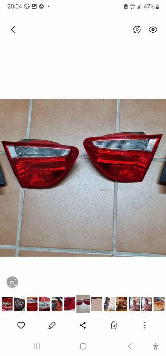 Pilotos traseros del portón Seat Exeo (2uds)