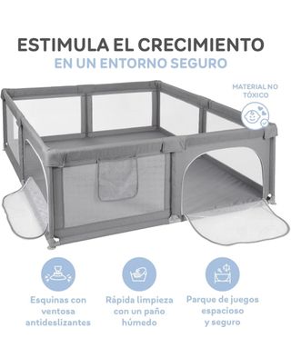 Parque juegos infantil XXL + colchoneta juegos