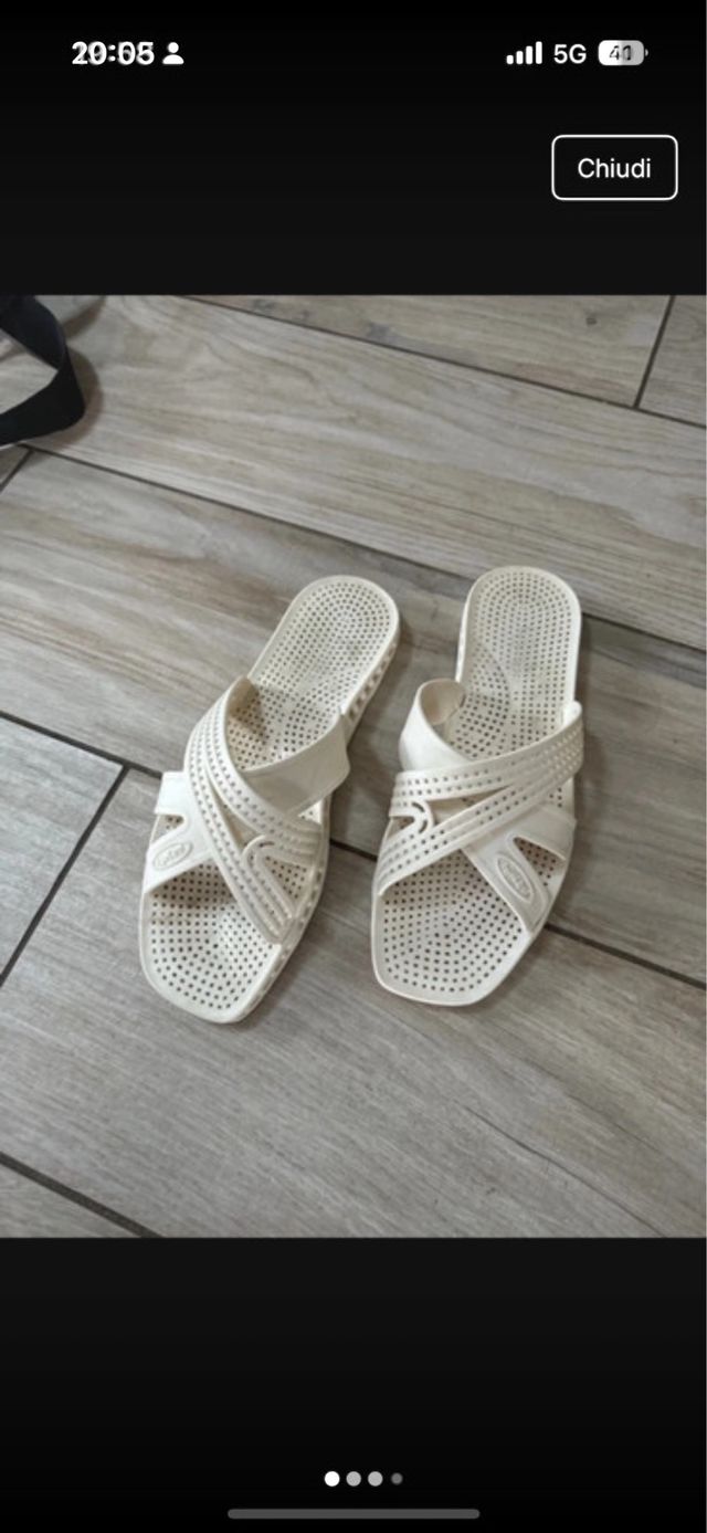 Sandali Sensi bianchi uomo