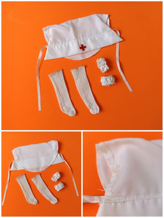 Conjunto Nancy enfermera años 70