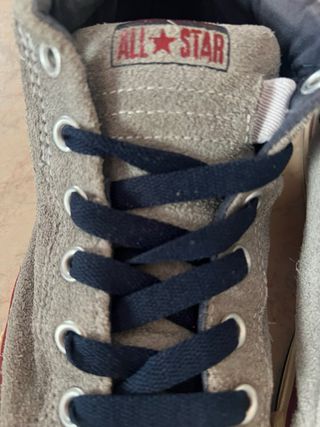 Sneakers in camoscio grigio Converse