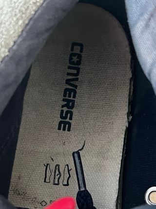 Sneakers in camoscio grigio Converse