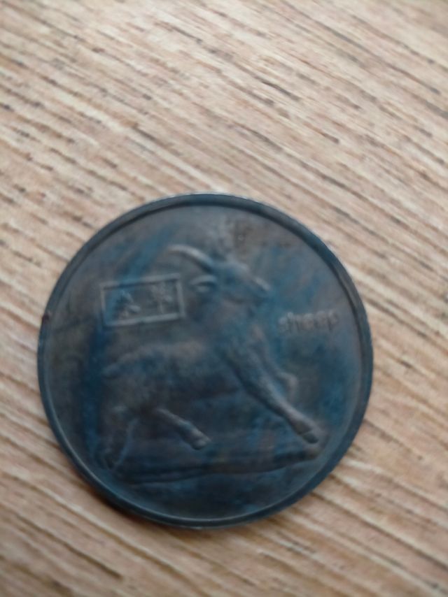 Moneda de la suerte Feng Shui & Año del Carnero