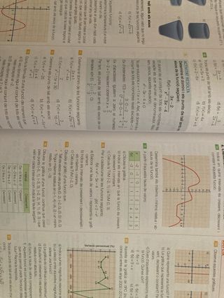 Libros escolares de matemáticas y tecnología ESO