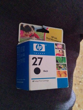 Cartucho HP 27 Negro - Impresora