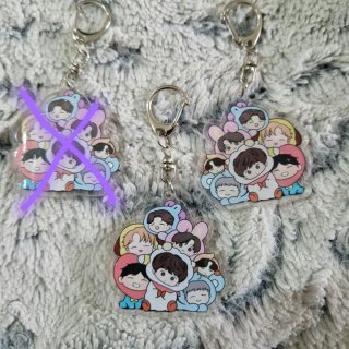 Llaveros de temática BTS