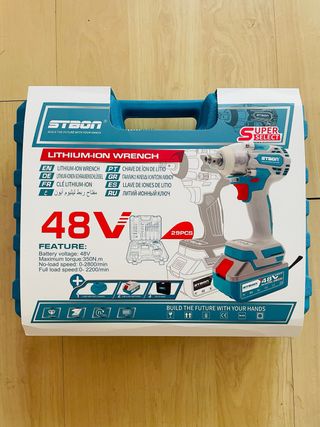 Llave De Impacto, inalámbrica de 48V con bateria