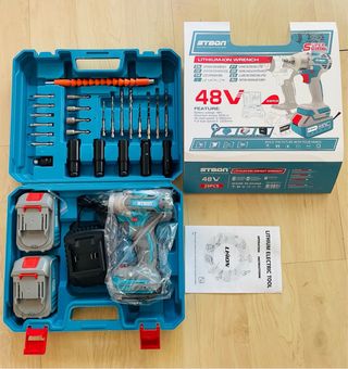 Llave De Impacto, inalámbrica de 48V con bateria