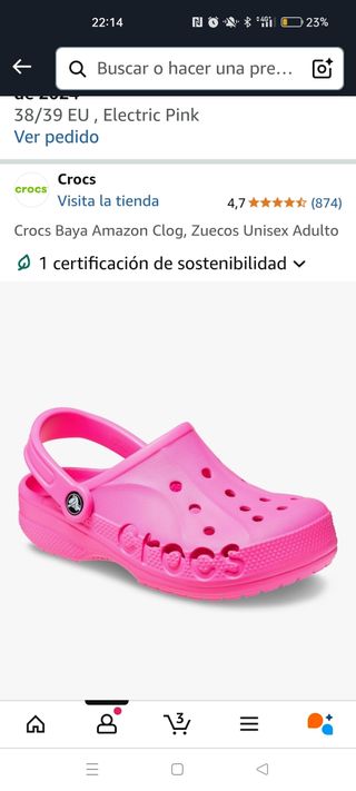 Zuecos crocs + REGALO 