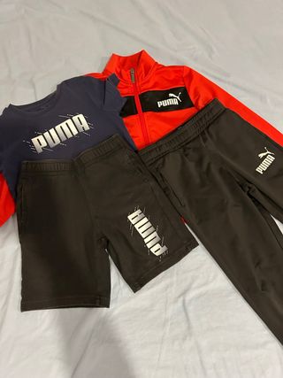 Conjunto Puma menino 5 anos - 4 peças