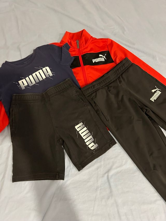 Conjunto Puma menino 5 anos - 4 peças