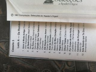 conj 4 k7 , vedetas de portugal 1987