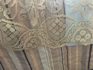 Coperta letto filet beige