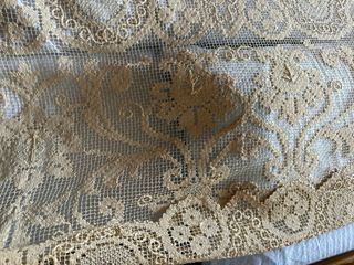 Coperta letto filet beige