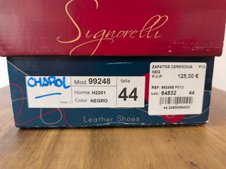 Zapatos charol Sigarelli 44 - ceremonia