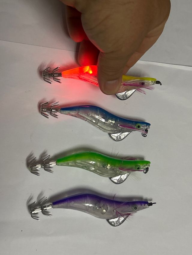 lote de 4 egis del 3 con luz , ultimo pack