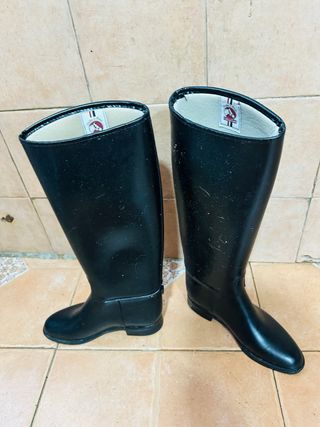 Botas montar a caballo negras