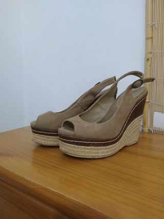 Zapatos de cuña 