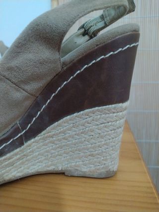 Zapatos de cuña 