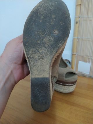 Zapatos de cuña 
