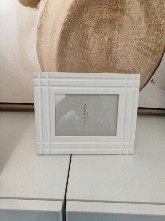 Marco foto Zara Home blanco