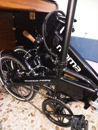 Bicicleta eléctrica plegable Moma E-16TEEN