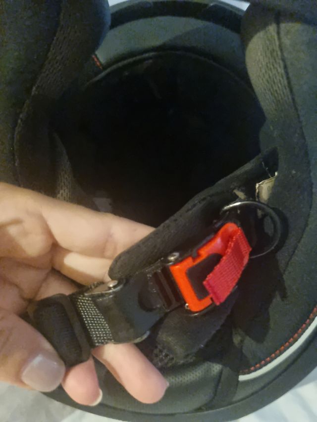 Casco moto VIX negro mate