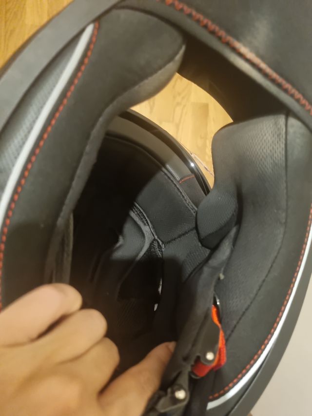 Casco moto VIX negro mate