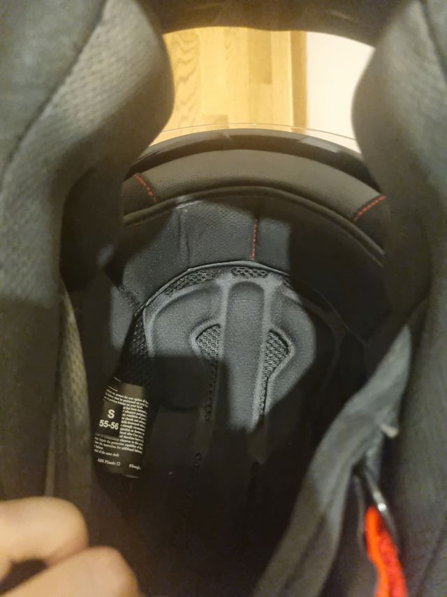 Casco moto VIX negro mate