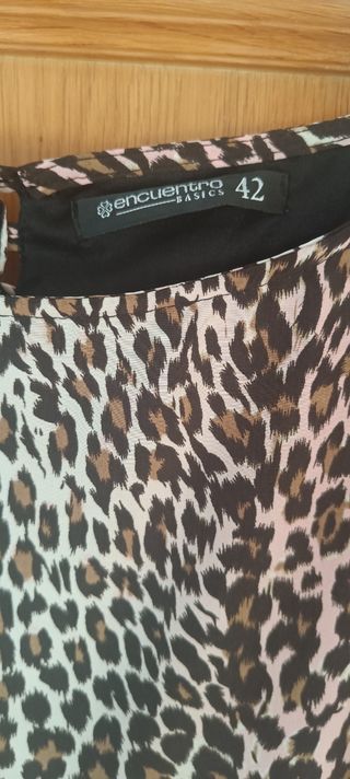 Vestido leopardo Encuentro Basics XL