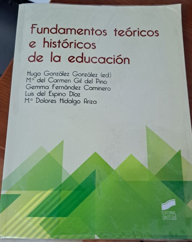 Fundamentos teoricos e históricos de la Educación