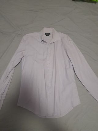 Camisa morada hombre - talla L