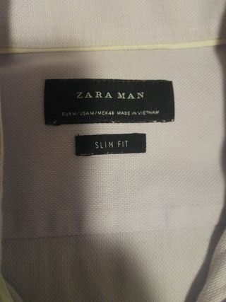 Camisa morada hombre - talla L