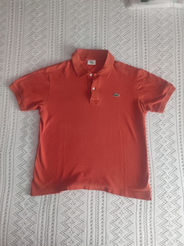 Polo Lacoste naranja