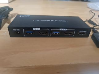 Conmutador HDMI KVM 2 Pcs 1 monitor