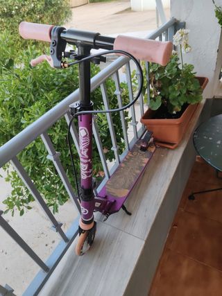 Monopatín niña, morado