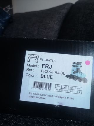 Patines Rollerblade color azul FR SKATES
