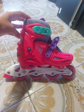 Patines Olssom niña rosa