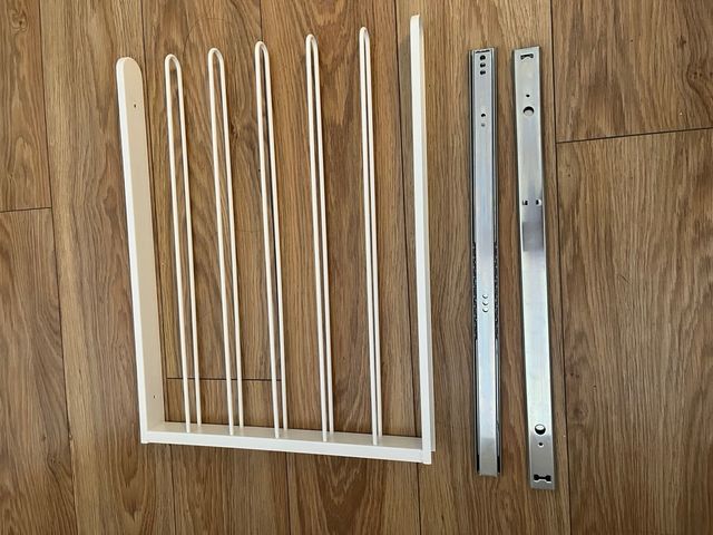 Pantalonero extraíble IKEA Komplement blanco