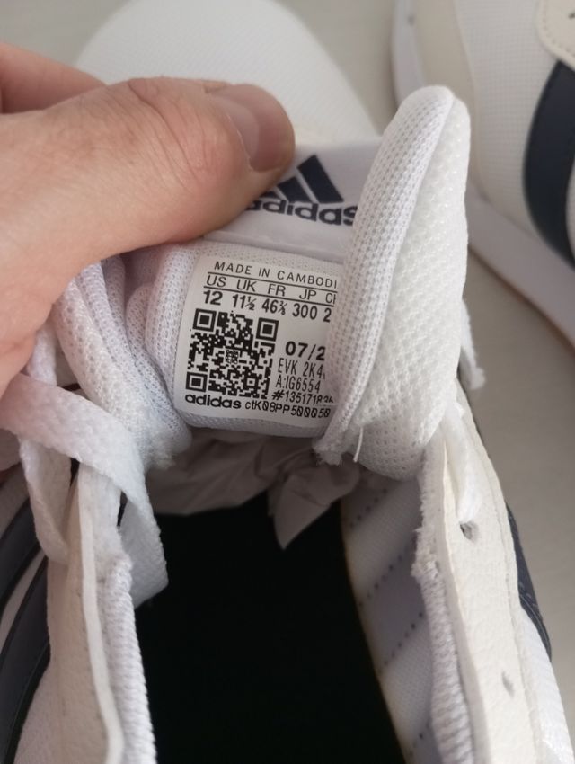 Zapatillas Adidas blancas hombre