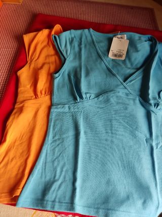 2 Camisetas sin manga. Festa- talla 42
