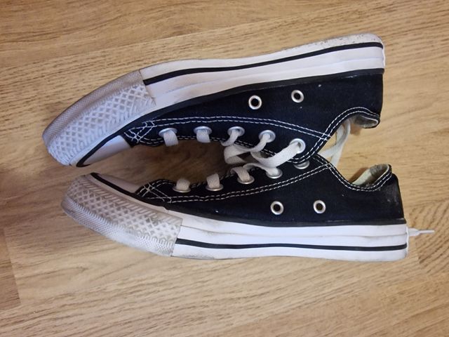 Converse negras - zapatillas