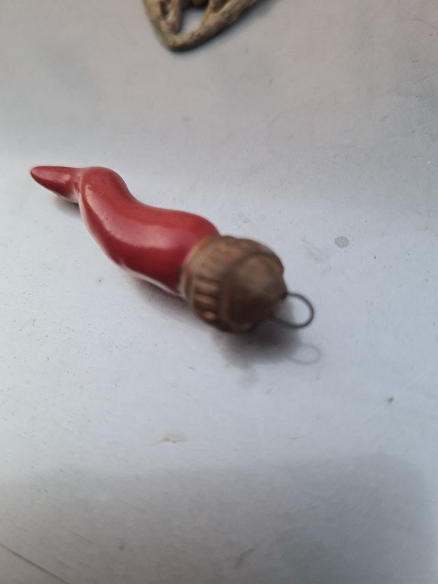 Corno portafortuna - peperoncino rosso