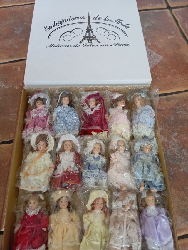 15 Muñecas Porcelana Vintage