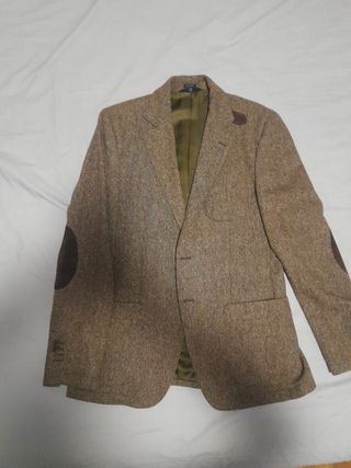 Americana Massimo Dutti marrón