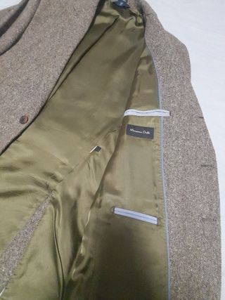 Americana Massimo Dutti marrón