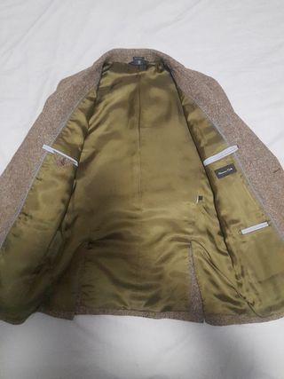 Americana Massimo Dutti marrón